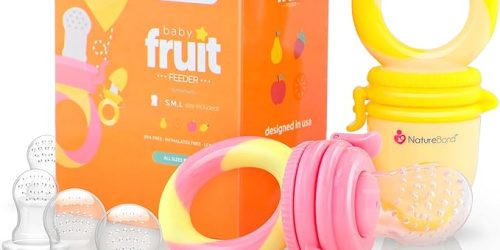 Baby Food Feeder/Fruit Feeder Pacifier (2 Pack)